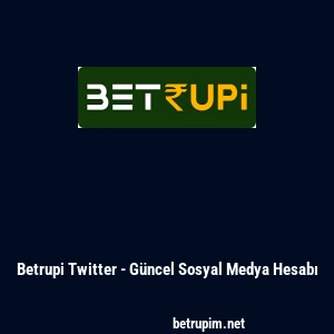 Betrupi Twitter - G&uuml;ncel Sosyal Medya Hesabı